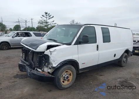 2007 GMC Savana Work Van from USA, damaged, VIN 1GTHG392071171386